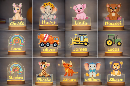 Veilleuse Personnalisée Prénom Enfant