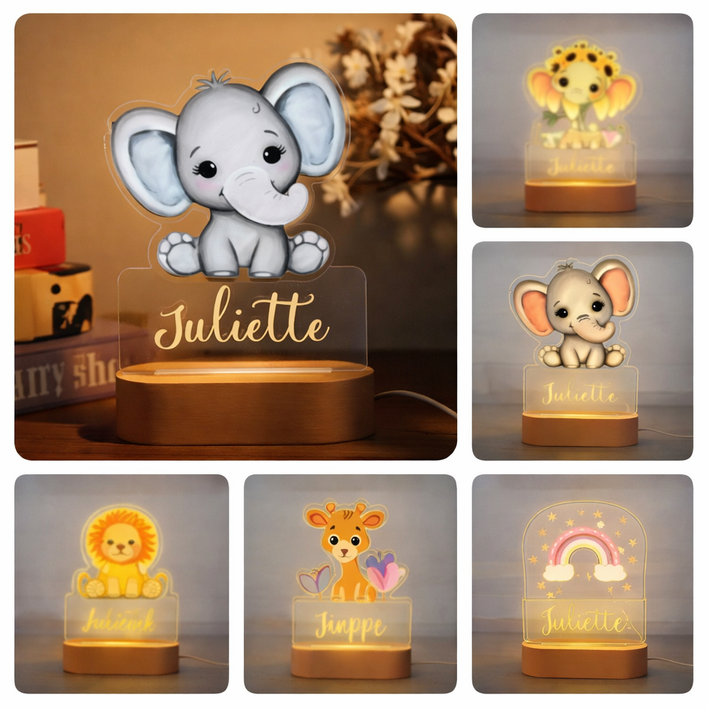 Veilleuse Personnalisée Prénom Enfant